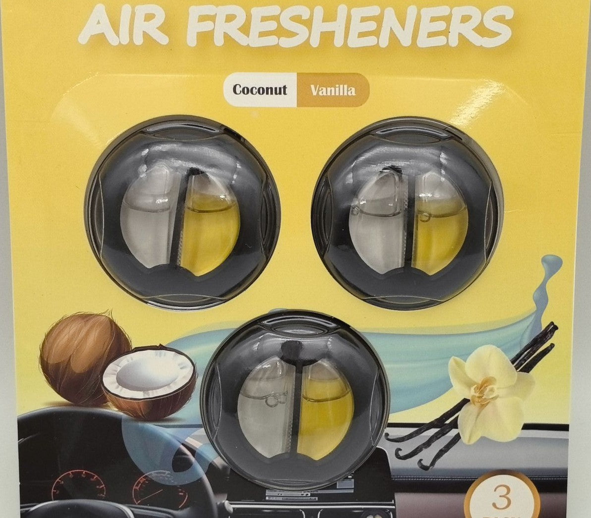 Air Refreshners Coconut / Vanilla
