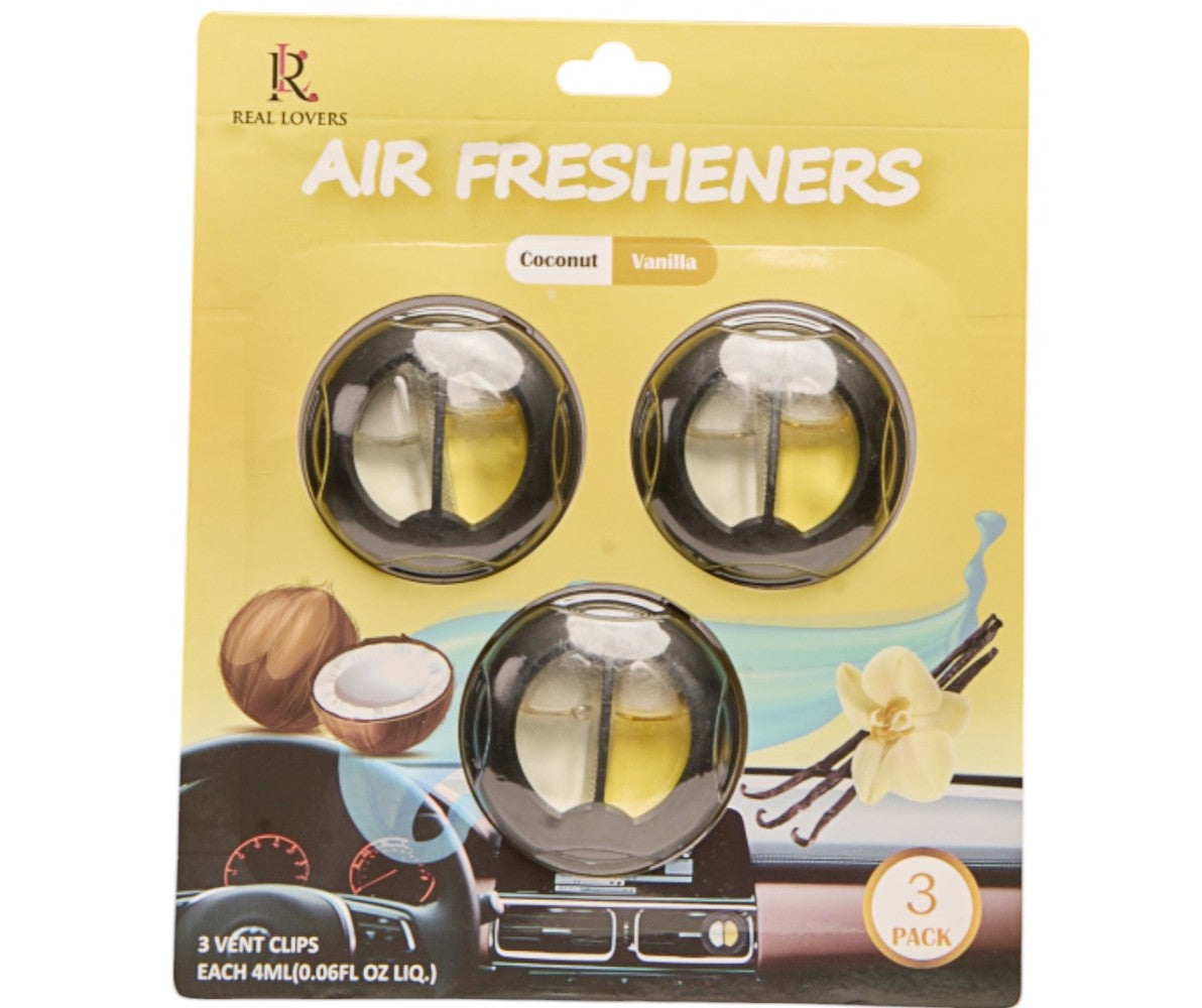 Air Refreshners Coconut / Vanilla