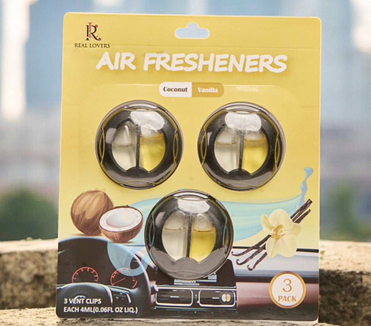 Air Refreshners Coconut / Vanilla