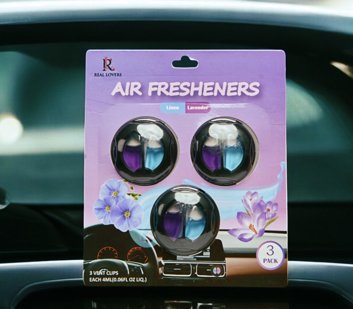 Car Air Refreshners Lavender / Linen