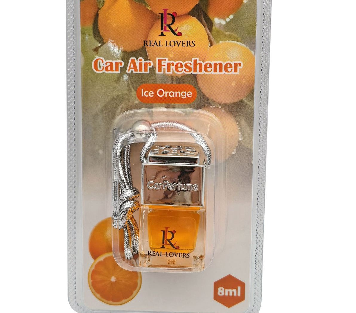 Real Lovers Car Air Refreshner Ice / Orange