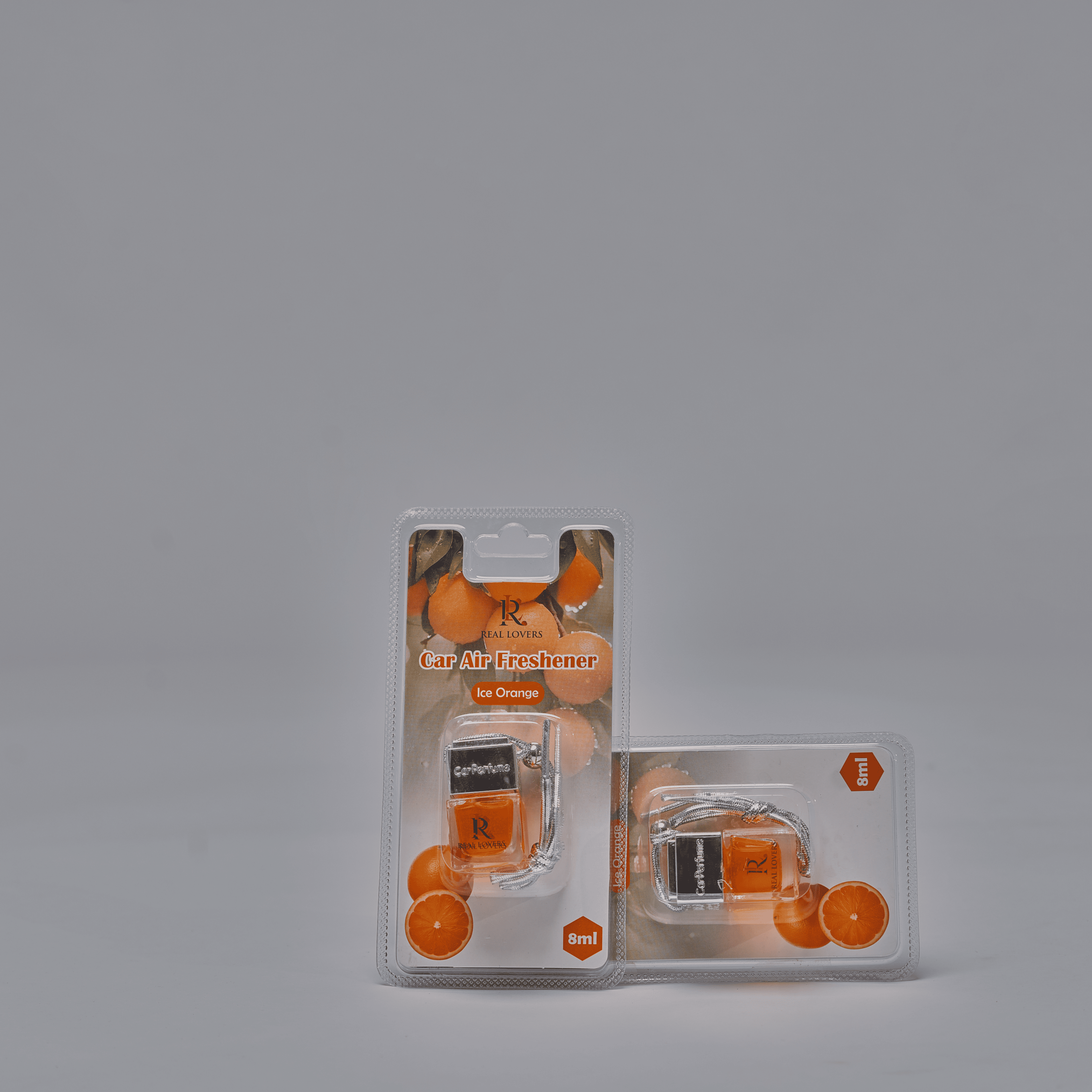 Real Lovers Car Air Refreshner Ice / Orange