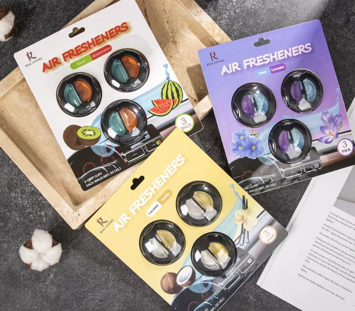 Air Refreshners Coconut / Vanilla