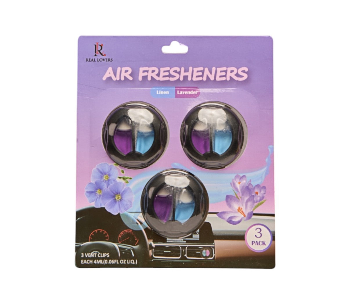 Car Air Refreshners Lavender / Linen
