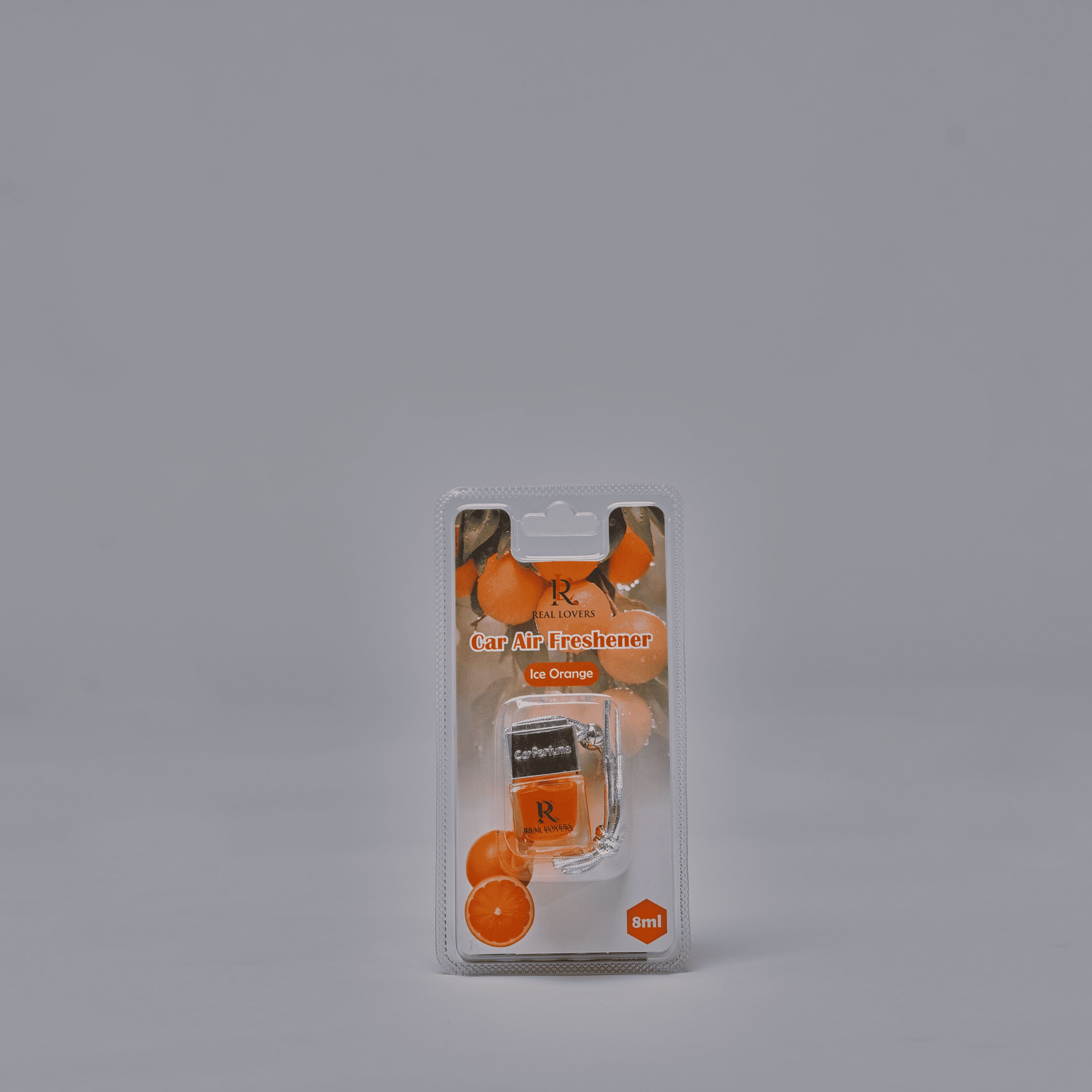 Real Lovers Car Air Refreshner Ice / Orange